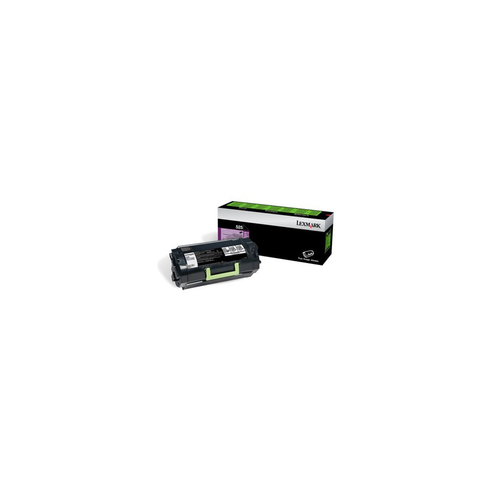Produktbild för Lexmark 522 - svart - original - tonerkassett - LCCP, LRP