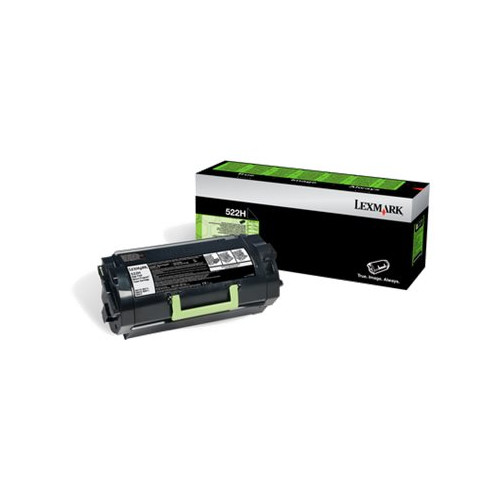 Lexmark International Lexmark 522H - Lång livslängd - svart - original - tonerkassett - LCCP, LRP