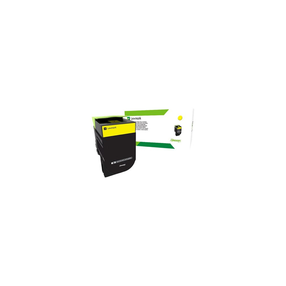 Produktbild för Lexmark 702XYE - Extra lång livslängd - gul - original - tonerkassett - Lexmark Corporate