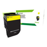 Produktbild för Lexmark 702XYE - Extra lång livslängd - gul - original - tonerkassett - Lexmark Corporate