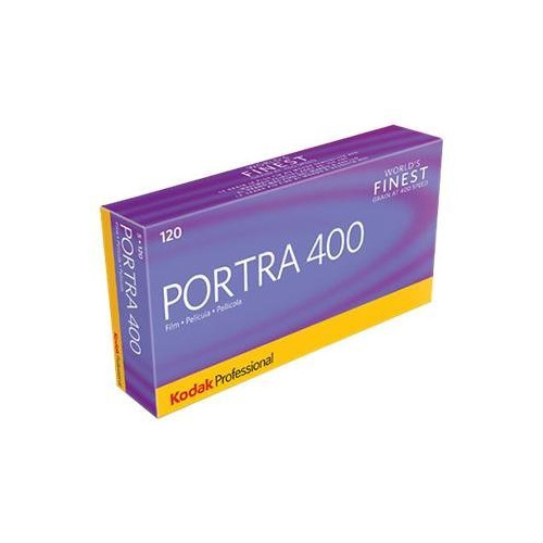 KODAK Kodak PROFESSIONAL PORTRA 400 färgfilm - 120 (6 cm) - ISO 400 - 5 rullar