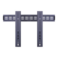 Produktbild för Multibrackets M Public Video Wall Mount Push monteringssats - för platt panel - svart och skiffer