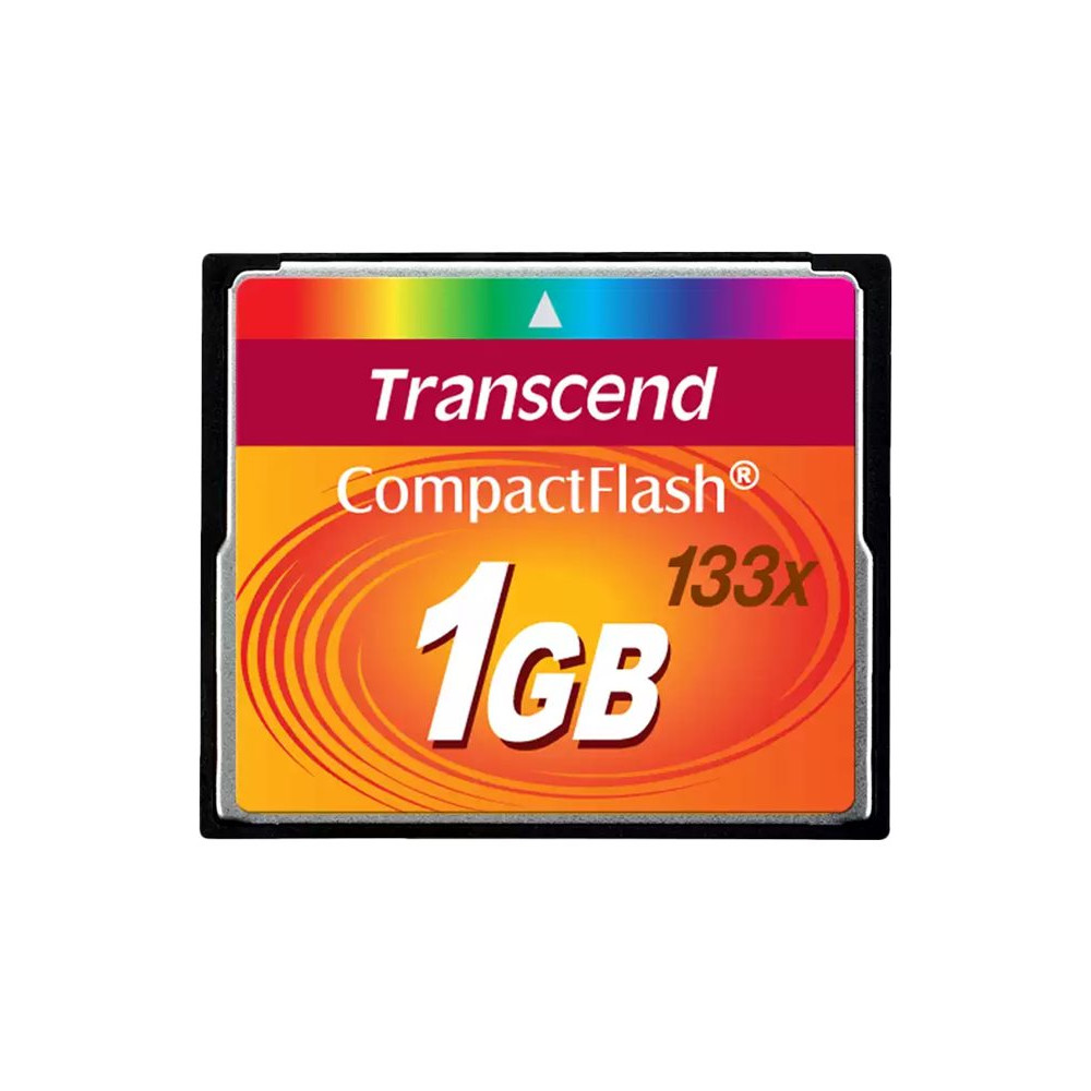 Produktbild för Transcend - flash-minneskort - 1 GB - CompactFlash