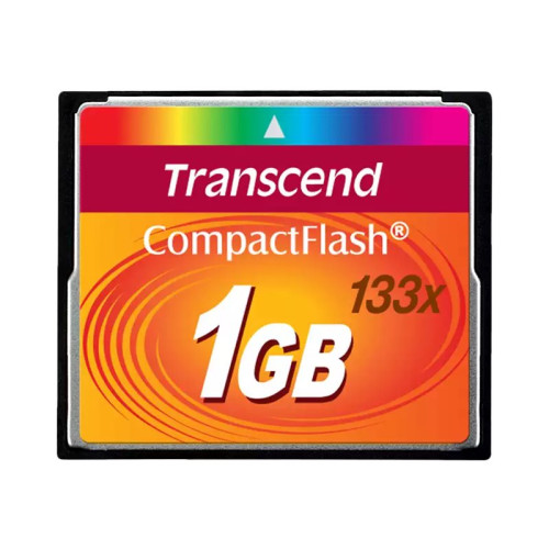 Transcend Information Transcend - flash-minneskort - 1 GB - CompactFlash