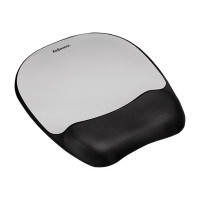 Produktbild för Fellowes Memory Foam mustablett med handledskudde