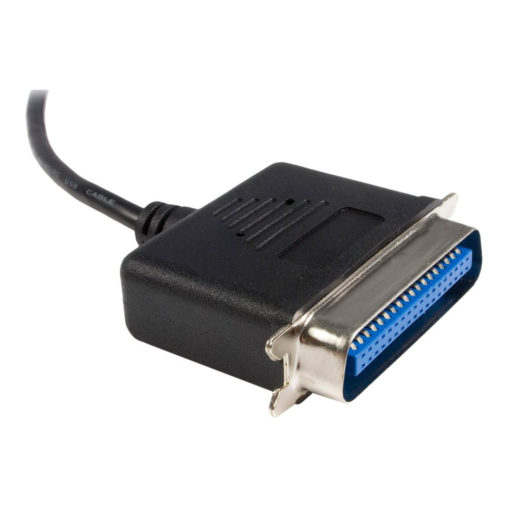 Produktbild för StarTech.com 1,8 m USB till parallell skrivaradapter - M/M - parallell adapter - USB 2.0 - IEEE 1284
