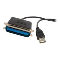 Produktbild för StarTech.com 1,8 m USB till parallell skrivaradapter - M/M - parallell adapter - USB 2.0 - IEEE 1284