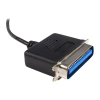 Produktbild för StarTech.com 1,8 m USB till parallell skrivaradapter - M/M - parallell adapter - USB 2.0 - IEEE 1284