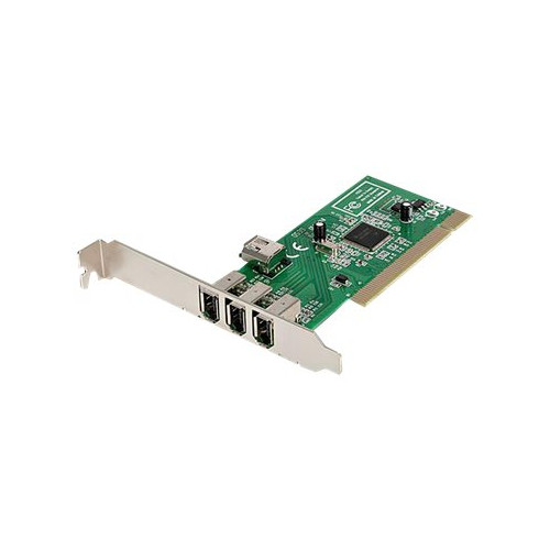 StarTech.com StarTech.com PCI 1394a FireWire-kortadapter med 4 portar – 3 externa 1 intern - FireWire-adapter - PCI - 3 portar