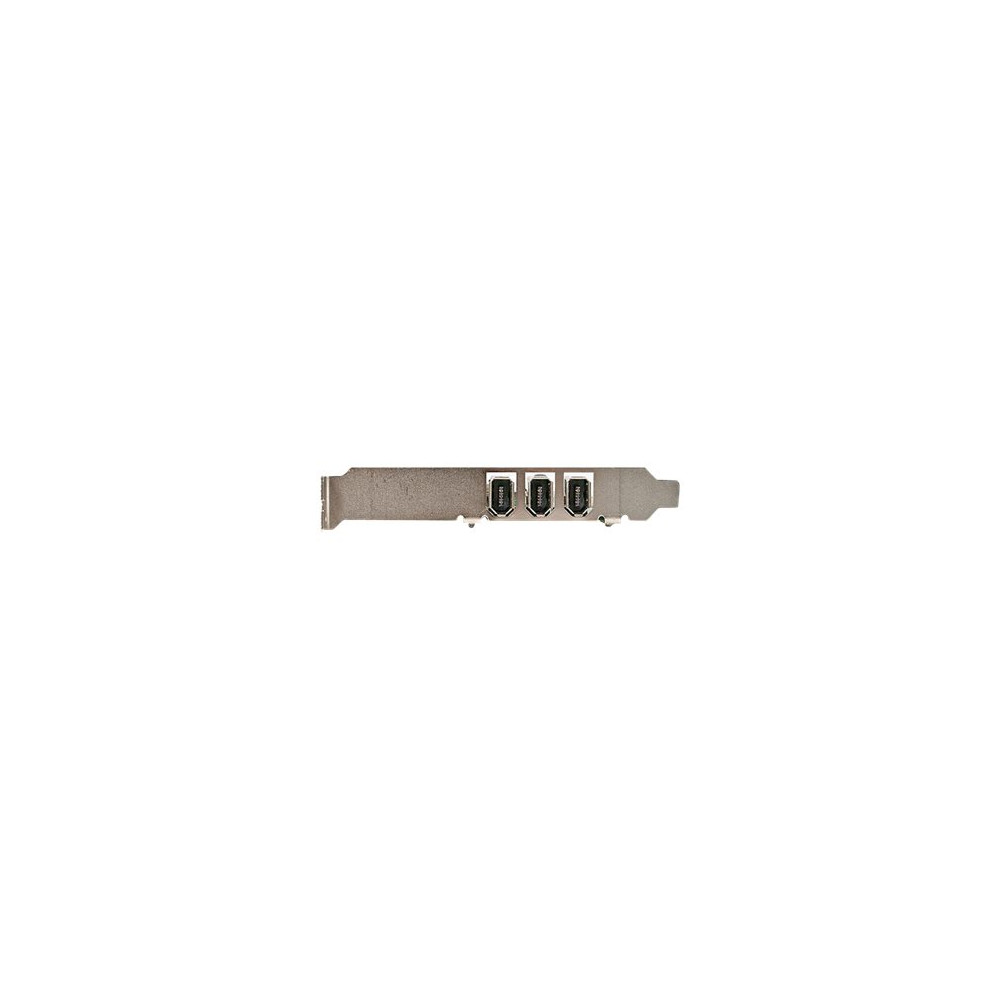 Produktbild för StarTech.com PCI 1394a FireWire-kortadapter med 4 portar – 3 externa 1 intern - FireWire-adapter - PCI - 3 portar