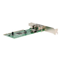 Produktbild för StarTech.com PCI 1394a FireWire-kortadapter med 4 portar – 3 externa 1 intern - FireWire-adapter - PCI - 3 portar