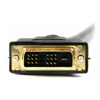 Produktbild för StarTech.com 6ft (1.8m) HDMI to DVI Cable, DVI-D to HDMI Display Cable (1920x1200p), Black, 19 Pin HDMI Male to DVI-D Male Cable Adapter, Digital Monitor Cable, M/M, Single Link - DVI to HDMI Cord (HDMIDVIMM6) - adapterkabel - 1.83 m