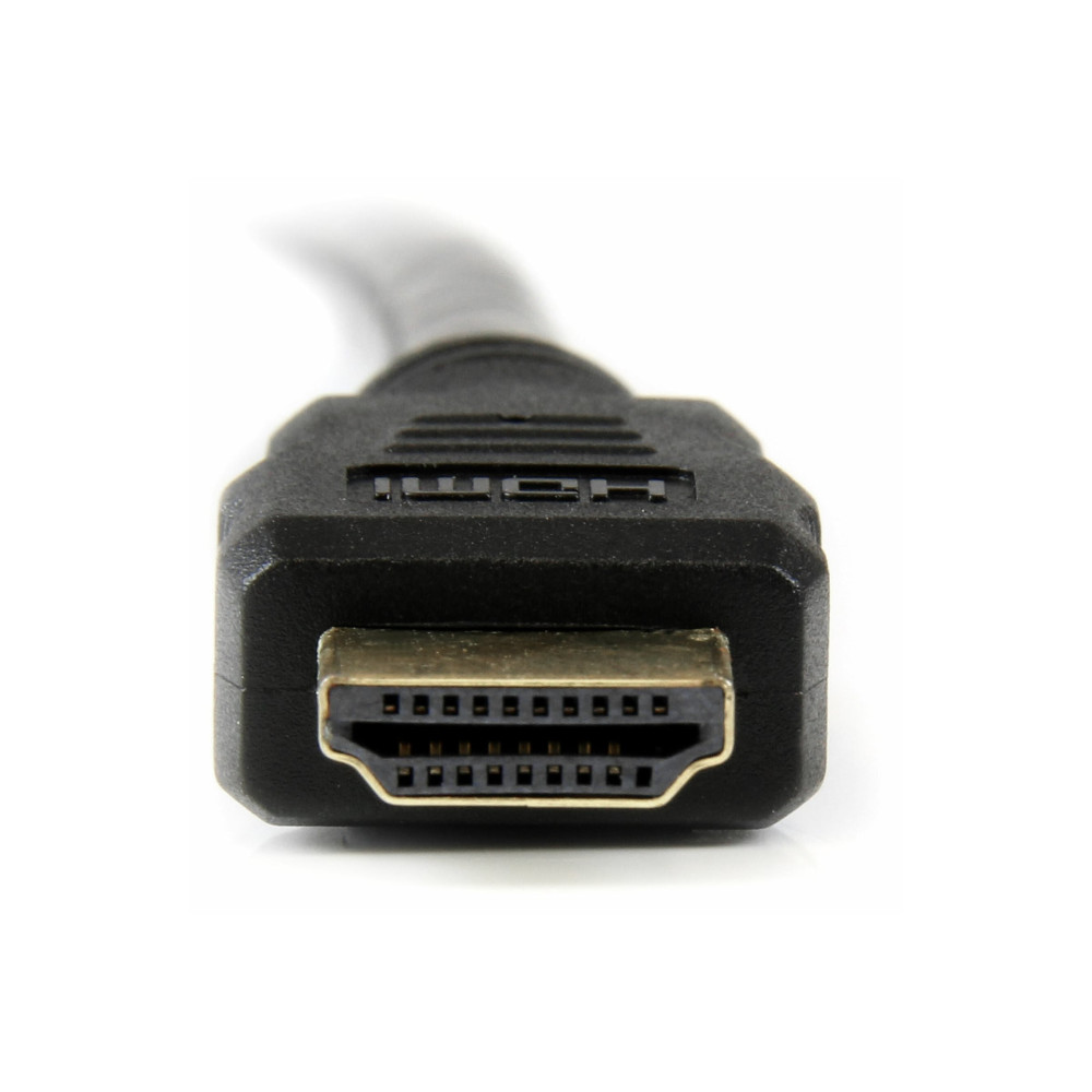 Produktbild för StarTech.com 6ft (1.8m) HDMI to DVI Cable, DVI-D to HDMI Display Cable (1920x1200p), Black, 19 Pin HDMI Male to DVI-D Male Cable Adapter, Digital Monitor Cable, M/M, Single Link - DVI to HDMI Cord (HDMIDVIMM6) - adapterkabel - 1.83 m