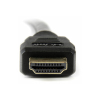 Produktbild för StarTech.com 6ft (1.8m) HDMI to DVI Cable, DVI-D to HDMI Display Cable (1920x1200p), Black, 19 Pin HDMI Male to DVI-D Male Cable Adapter, Digital Monitor Cable, M/M, Single Link - DVI to HDMI Cord (HDMIDVIMM6) - adapterkabel - 1.83 m