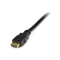Produktbild för StarTech.com 6ft (1.8m) HDMI to DVI Cable, DVI-D to HDMI Display Cable (1920x1200p), Black, 19 Pin HDMI Male to DVI-D Male Cable Adapter, Digital Monitor Cable, M/M, Single Link - DVI to HDMI Cord (HDMIDVIMM6) - adapterkabel - 1.83 m
