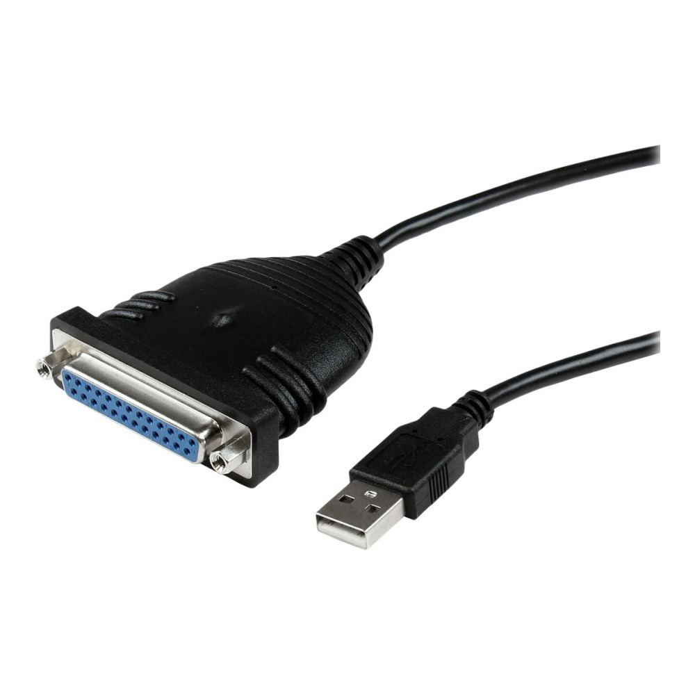 Produktbild för StarTech.com 6 ft / 2m USB to DB25 Parallel Printer Adapter Cable - 2 Meter USB to IEEE-1284 Printer Cable - USB A to DB25 M/F (ICUSB1284D25) - parallell adapter - USB 2.0 - IEEE 1284