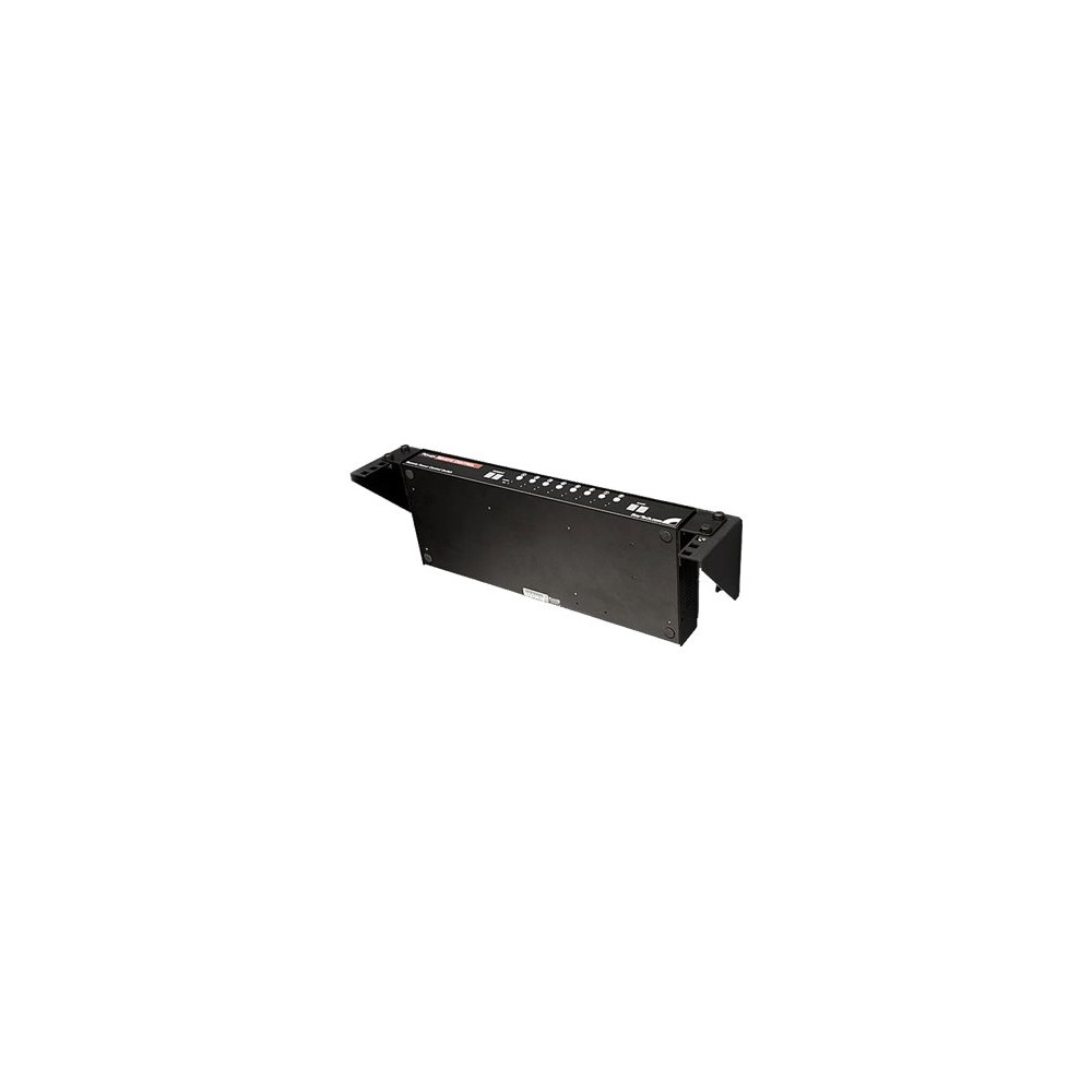 Produktbild för StarTech.com 4U Wall Mount Patch Panel Bracket - 19 inch Steel Vertical Mounting Bracket for Network and Data Equipment (RK419WALLV) - monteringsfäste - 4U