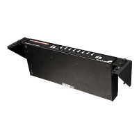 Produktbild för StarTech.com 4U Wall Mount Patch Panel Bracket - 19 inch Steel Vertical Mounting Bracket for Network and Data Equipment (RK419WALLV) - monteringsfäste - 4U