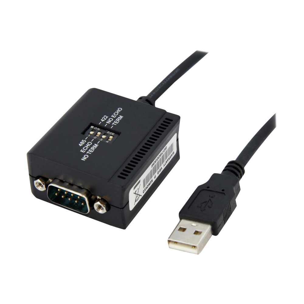Produktbild för StarTech.com 1,8 m professionell RS422/485 USB seriell kabeladapter med COM-retention - seriell adapter - USB - RS-422/485