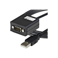 Produktbild för StarTech.com 1,8 m professionell RS422/485 USB seriell kabeladapter med COM-retention - seriell adapter - USB - RS-422/485