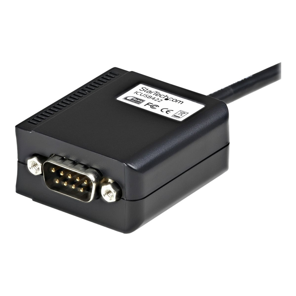 Produktbild för StarTech.com 1,8 m professionell RS422/485 USB seriell kabeladapter med COM-retention - seriell adapter - USB - RS-422/485
