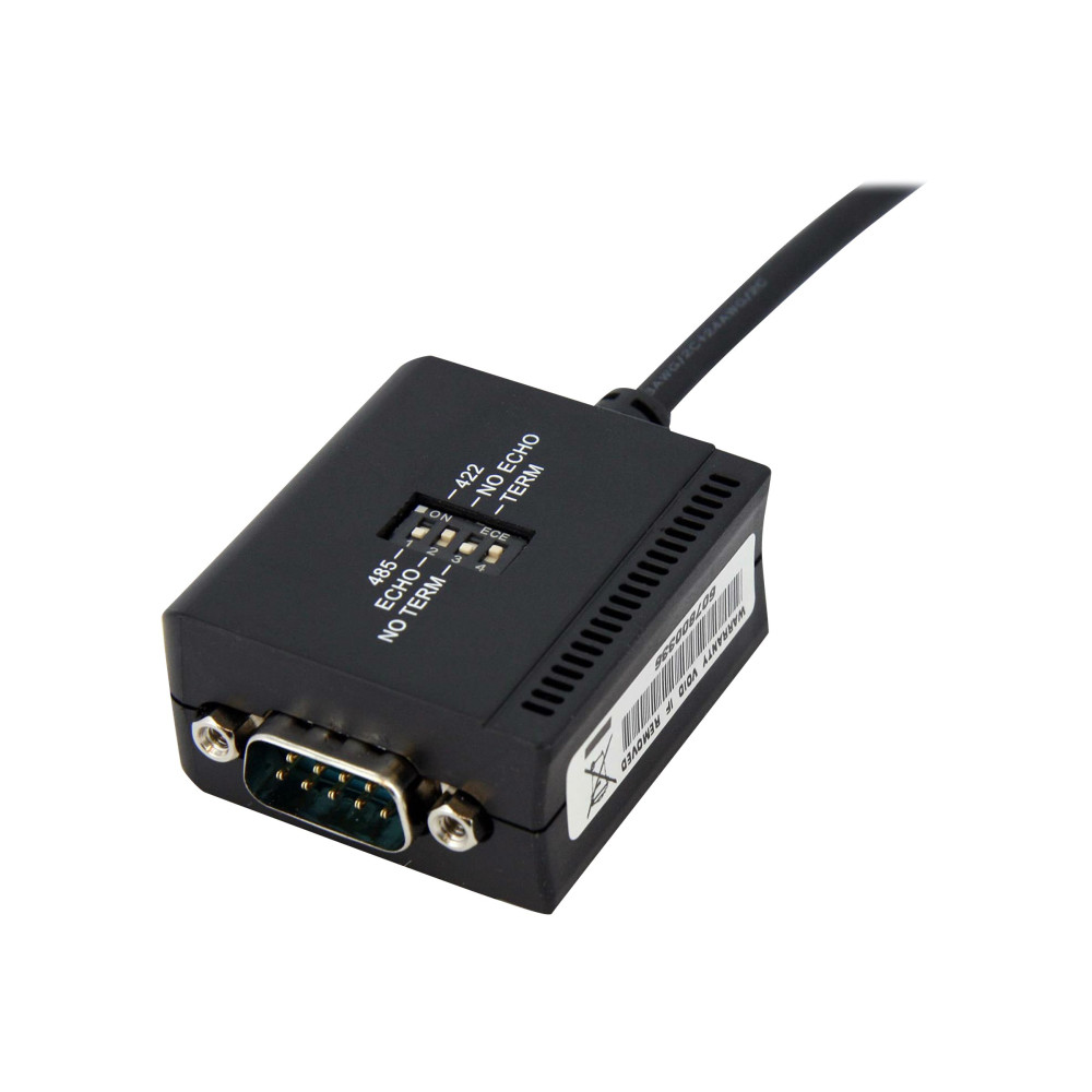 Produktbild för StarTech.com 1,8 m professionell RS422/485 USB seriell kabeladapter med COM-retention - seriell adapter - USB - RS-422/485