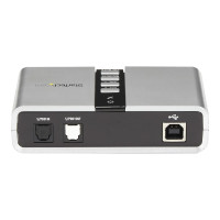 Produktbild för StarTech.com 7.1 USB-audio-adapter externt ljudkort med SPDIF digital audio - ljudkort - USB 2.0