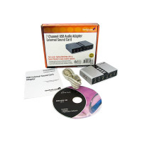 Produktbild för StarTech.com 7.1 USB-audio-adapter externt ljudkort med SPDIF digital audio - ljudkort - USB 2.0