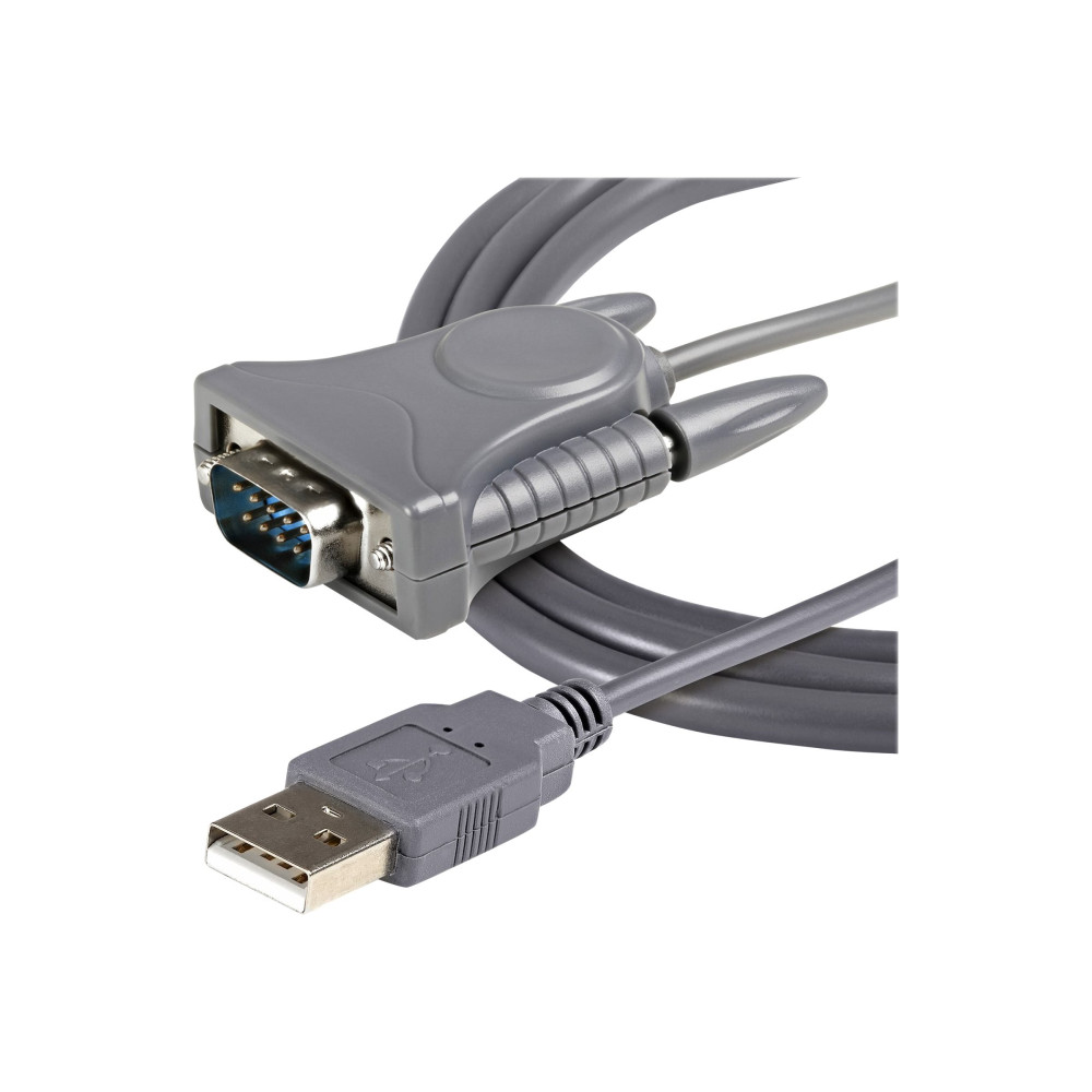 Produktbild för StarTech.com USB till RS232 DB9/DB25 seriell kabeladapter – M/M - seriell adapter - USB 2.0