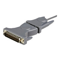 Produktbild för StarTech.com USB till RS232 DB9/DB25 seriell kabeladapter – M/M - seriell adapter - USB 2.0