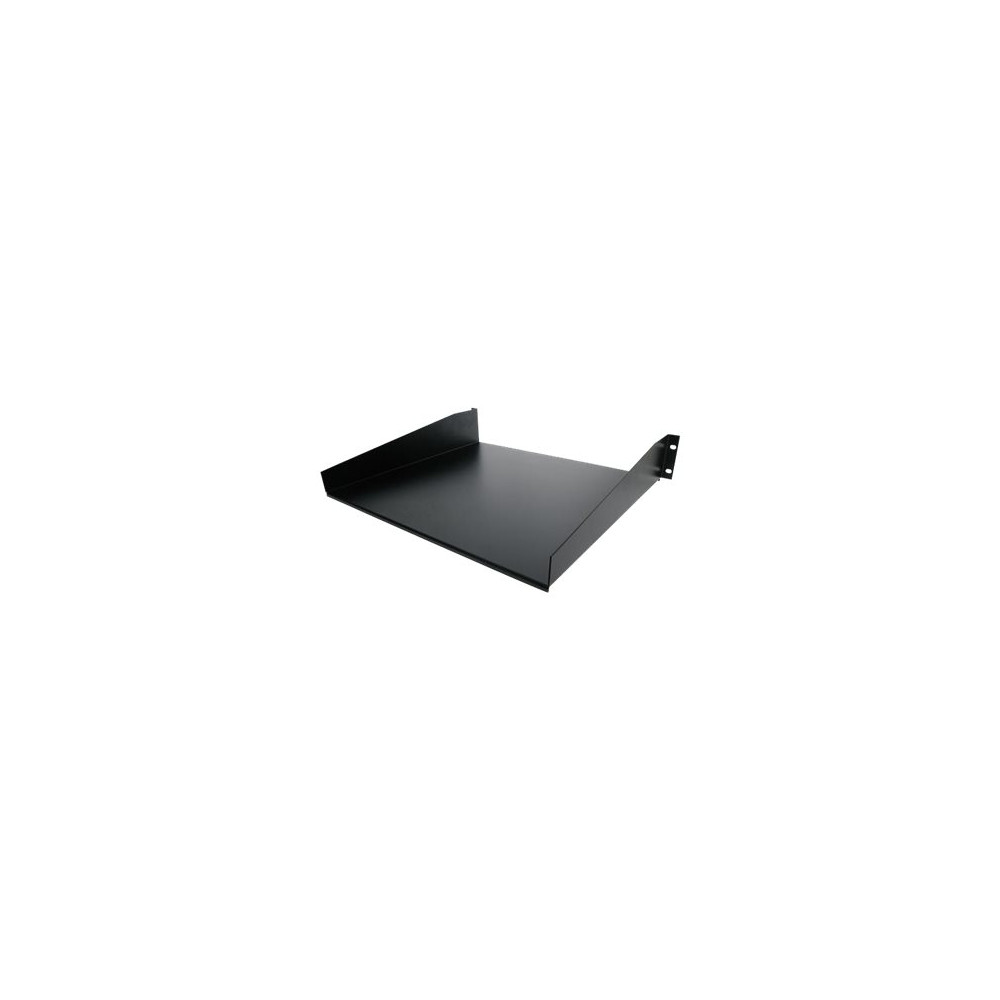 Produktbild för StarTech.com 2U Fixed Server Rack Mount Shelf, 16in Deep Steel Universal Cantilever Tray for 19" AV/Data/Network Equipment Rack with Cage Nuts & Screws, 44lbs Weight Capacity, 60" Deep - 2U Network Rack Shelf (CABSHELF) - hylla för rack