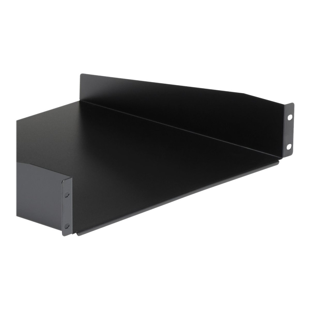 Produktbild för StarTech.com 2U Fixed Server Rack Mount Shelf, 16in Deep Steel Universal Cantilever Tray for 19" AV/Data/Network Equipment Rack with Cage Nuts & Screws, 44lbs Weight Capacity, 60" Deep - 2U Network Rack Shelf (CABSHELF) - hylla för rack