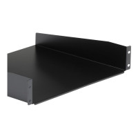 Produktbild för StarTech.com 2U Fixed Server Rack Mount Shelf, 16in Deep Steel Universal Cantilever Tray for 19" AV/Data/Network Equipment Rack with Cage Nuts & Screws, 44lbs Weight Capacity, 60" Deep - 2U Network Rack Shelf (CABSHELF) - hylla för rack