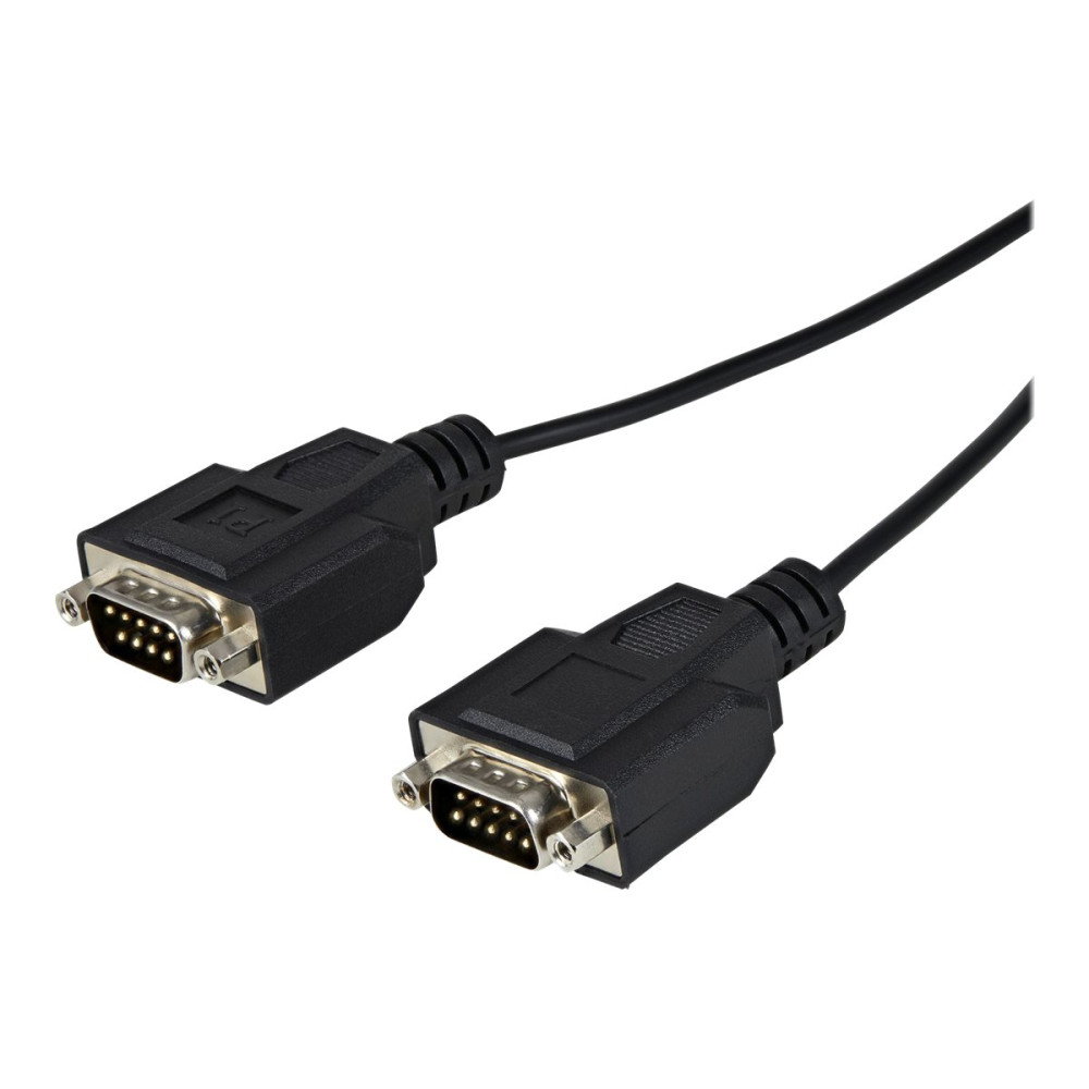 Produktbild för StarTech.com FTDI USB till seriell RS232-kabeladapter med 2 portar och COM-retention - seriell adapter - USB - RS-232 x 2