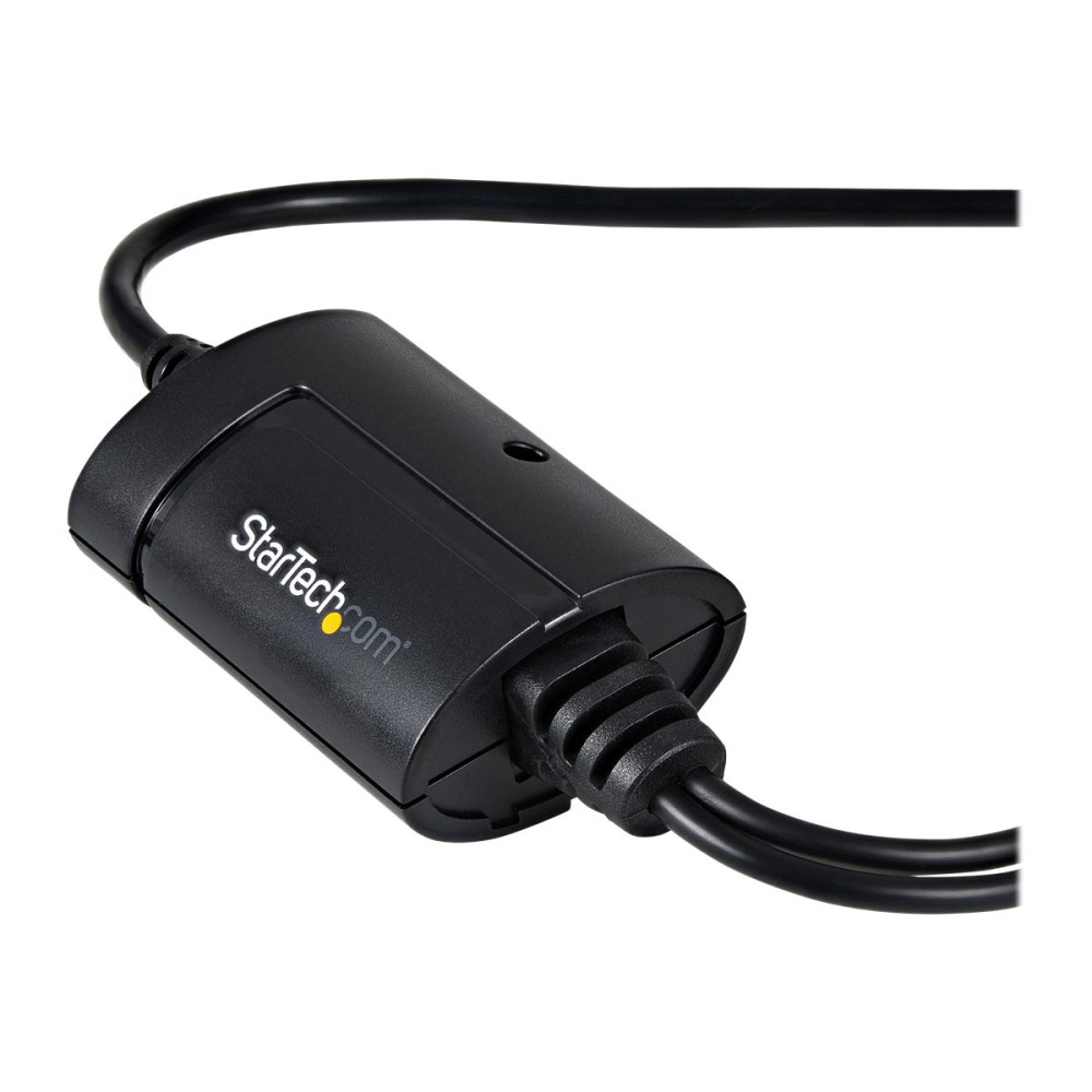 Produktbild för StarTech.com FTDI USB till seriell RS232-kabeladapter med 2 portar och COM-retention - seriell adapter - USB - RS-232 x 2