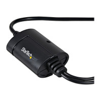 Produktbild för StarTech.com FTDI USB till seriell RS232-kabeladapter med 2 portar och COM-retention - seriell adapter - USB - RS-232 x 2