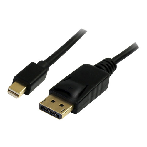 StarTech.com 2m Mini DisplayPort to DisplayPort 1.2 Cable DisplayPort 4k - DisplayPort-kabel - 2 m - Bildkablar