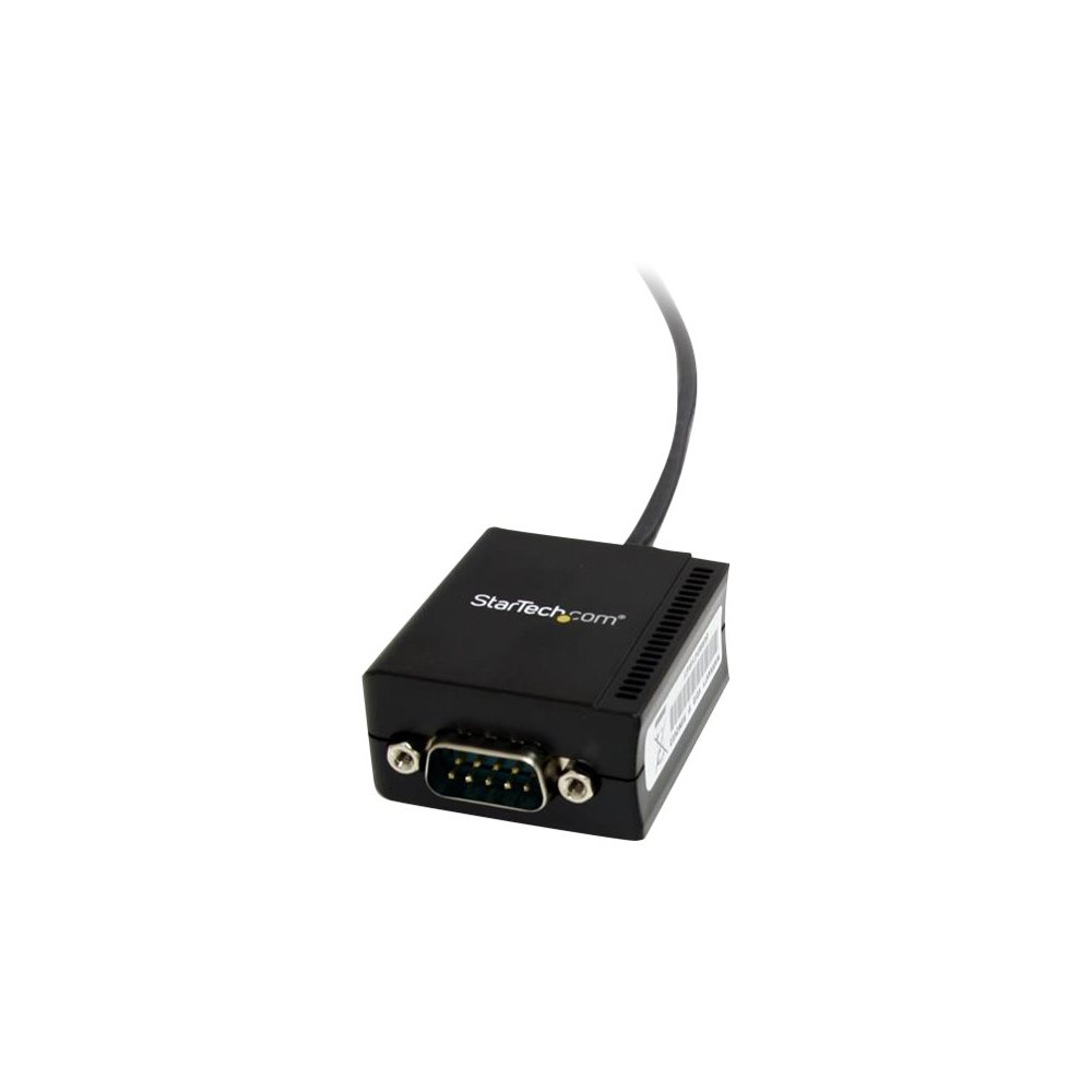 Produktbild för StarTech.com FTDI USB till seriell RS232-kabeladapter med 1 port och optisk isolering - seriell adapter - USB - RS-232