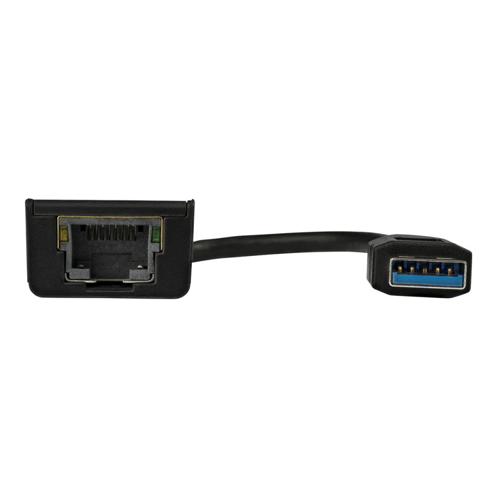Produktbild för Startech USB 3.0 to Gigabit Ethernet Adapter - 10/100/1000 NIC Network Adapter - USB 3.0 Laptop to RJ45 LAN (USB31000S) - nätverksadapter - USB 3.0 - Gigabit Ethernet