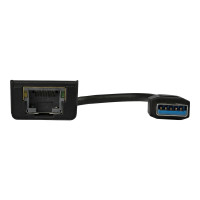Produktbild för Startech USB 3.0 to Gigabit Ethernet Adapter - 10/100/1000 NIC Network Adapter - USB 3.0 Laptop to RJ45 LAN (USB31000S) - nätverksadapter - USB 3.0 - Gigabit Ethernet