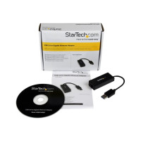 Produktbild för Startech USB 3.0 to Gigabit Ethernet Adapter - 10/100/1000 NIC Network Adapter - USB 3.0 Laptop to RJ45 LAN (USB31000S) - nätverksadapter - USB 3.0 - Gigabit Ethernet