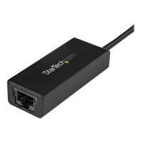 Produktbild för Startech USB 3.0 to Gigabit Ethernet Adapter - 10/100/1000 NIC Network Adapter - USB 3.0 Laptop to RJ45 LAN (USB31000S) - nätverksadapter - USB 3.0 - Gigabit Ethernet