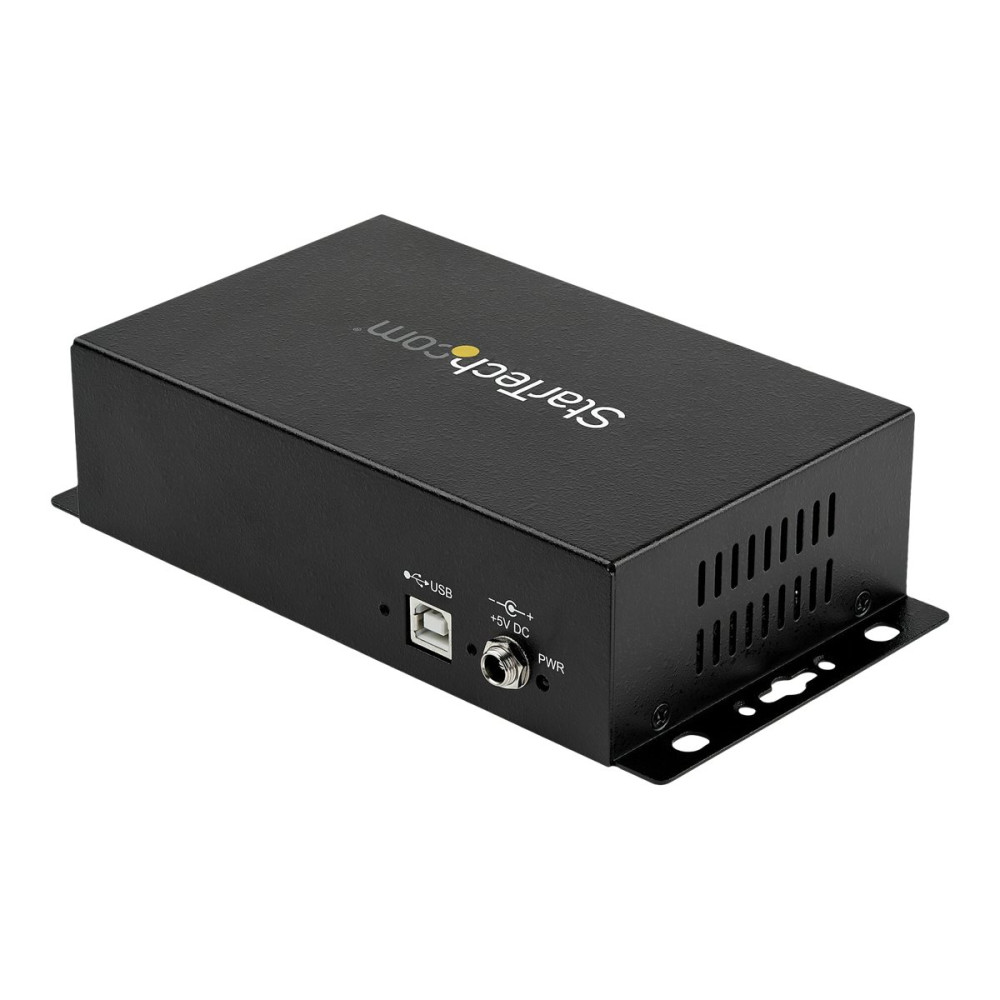 Produktbild för Startech USB till DB9 RS232 seriell  adapterhubb med 8 portar - Industriell DIN Rail och väggmonterbar - seriell adapter - USB 2.0 - RS-232 x 8