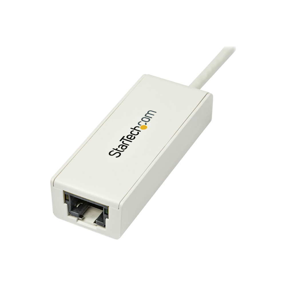 Produktbild för Startech USB 3.0 to Gigabit Ethernet Network Adapter - 10/100/1000 NIC - USB to RJ45 LAN Adapter for PC Laptop or MacBook (USB31000SW) - nätverksadapter - USB 3.0 - Gigabit Ethernet