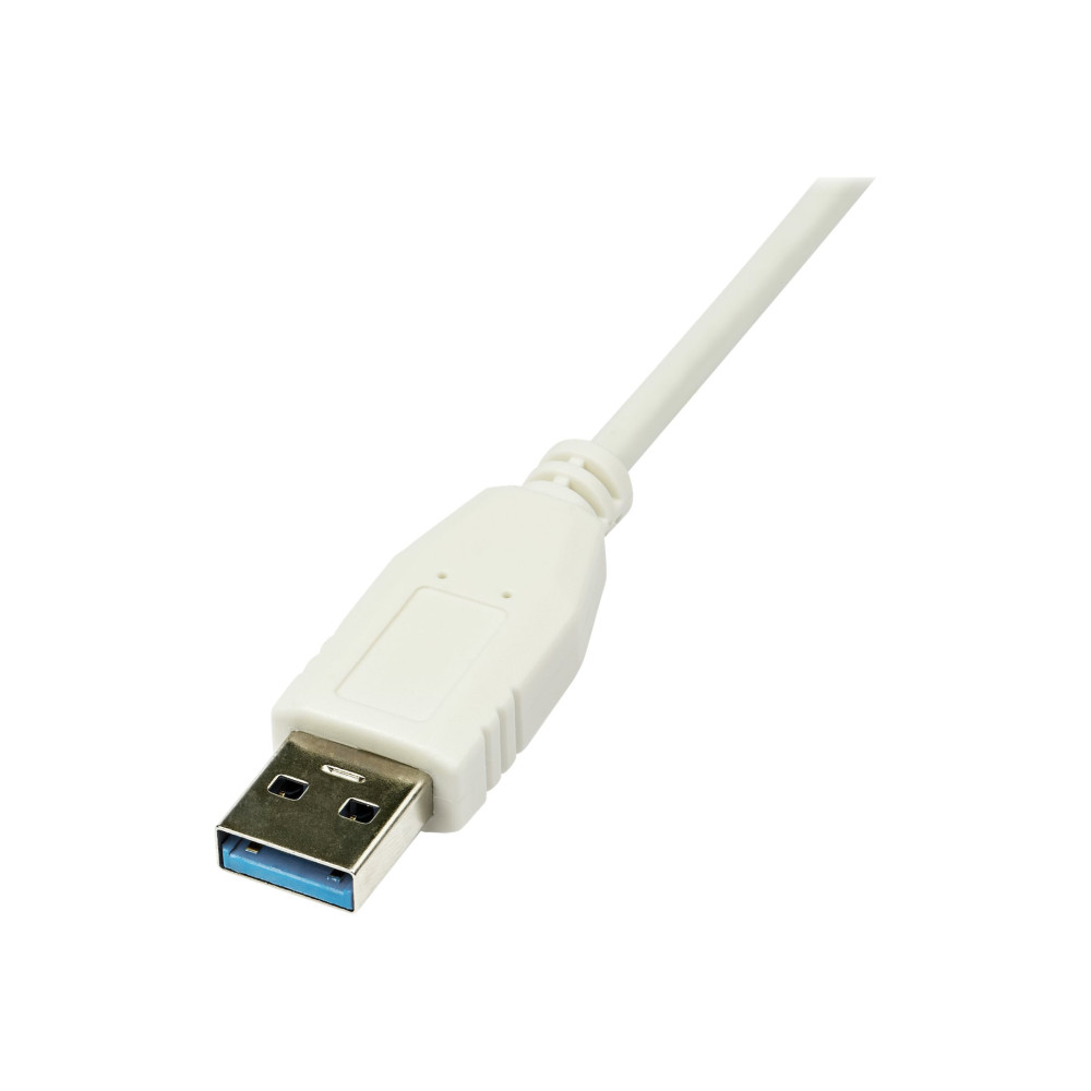 Produktbild för Startech USB 3.0 to Gigabit Ethernet Network Adapter - 10/100/1000 NIC - USB to RJ45 LAN Adapter for PC Laptop or MacBook (USB31000SW) - nätverksadapter - USB 3.0 - Gigabit Ethernet