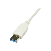 Produktbild för Startech USB 3.0 to Gigabit Ethernet Network Adapter - 10/100/1000 NIC - USB to RJ45 LAN Adapter for PC Laptop or MacBook (USB31000SW) - nätverksadapter - USB 3.0 - Gigabit Ethernet