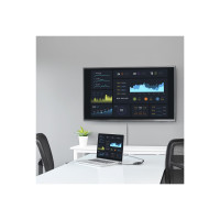 Produktbild för StarTech.com HDMI till VGA-videoadapter med audio för stationär/bärbar dator/Ultrabook - 1920x1080 - videokort - HDMI/VGA/ljud - 25 cm