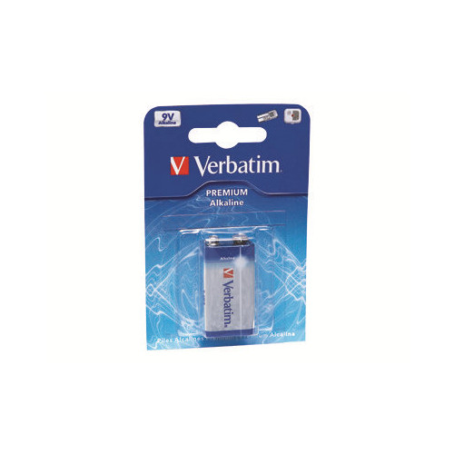 VERBATIM Verbatim batteri x 9V - alkaliskt
