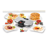 Produktbild för UNOLD 48241 - våffeljärn - silver