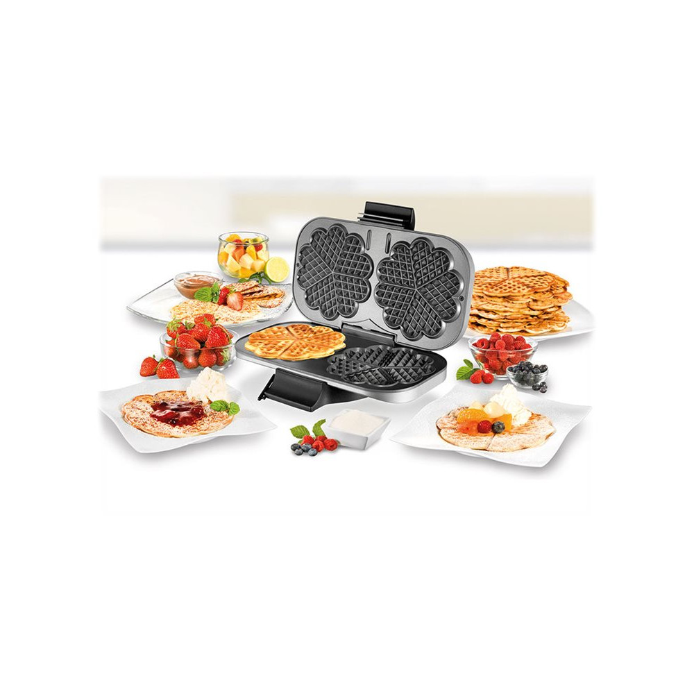 Produktbild för UNOLD 48241 - våffeljärn - silver